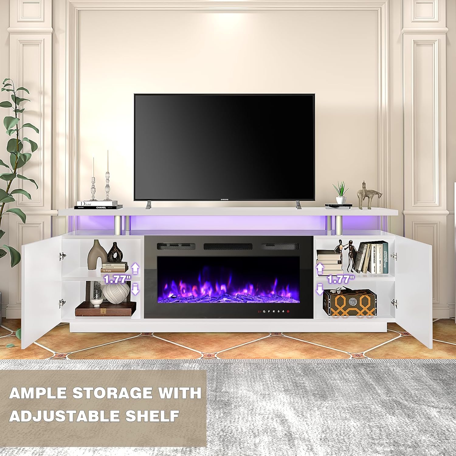 70-inch-entertainment-center-with-fireplace