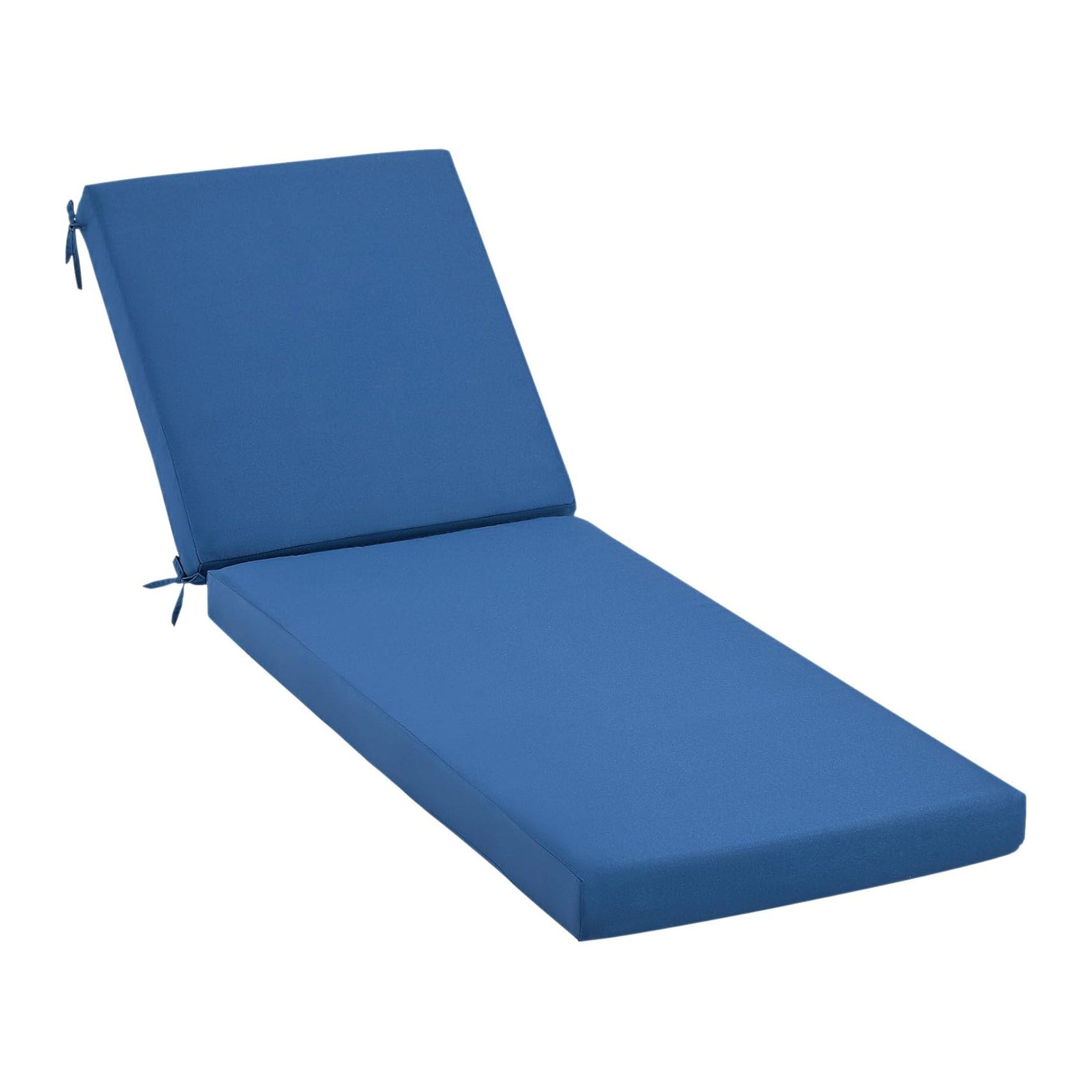 HOMREST Outdoor Lounge Chair Cushion Replacement, Dark Blue