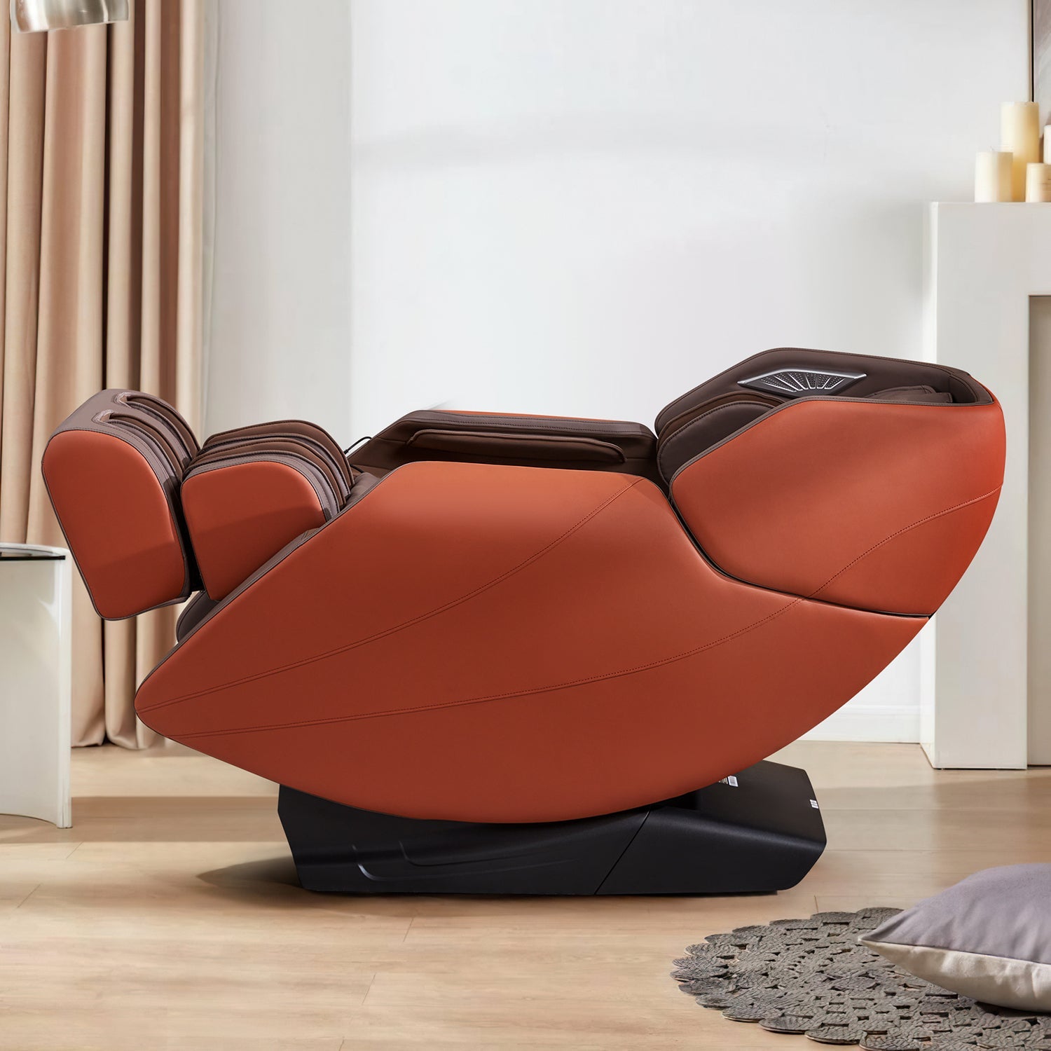 Homrest Recliner Massage Chair with Full Body Massage Function– Orange