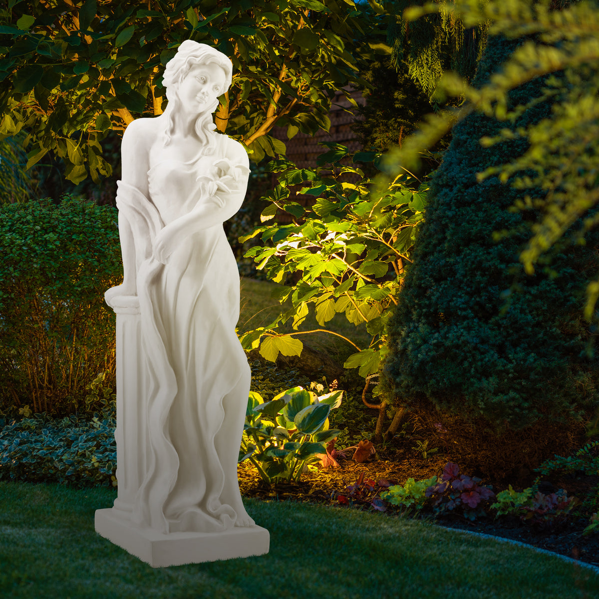 HOMREST Adalberta Weather-Resistant Magnesium Oxide Religious Statue