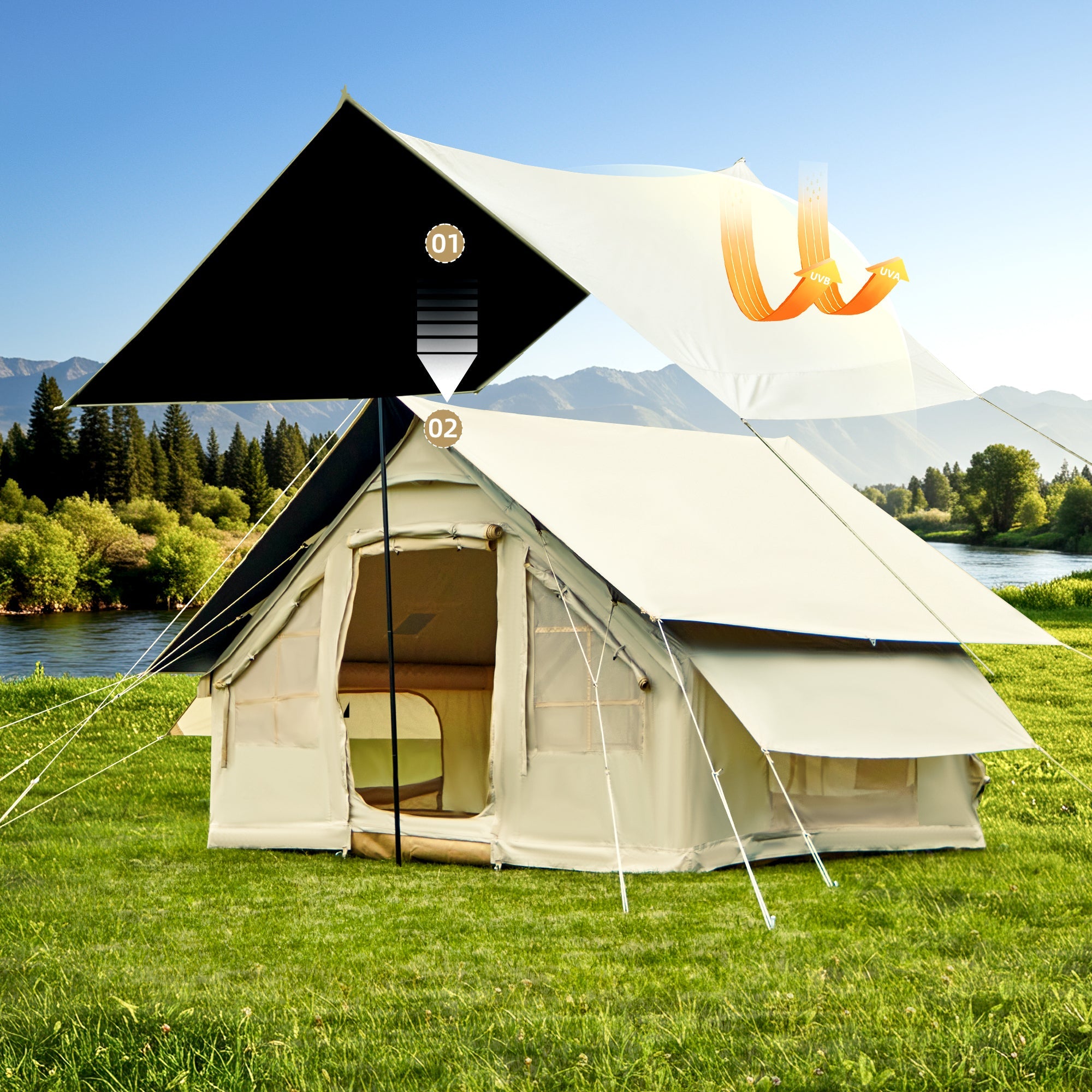 blow-up-camping-tent