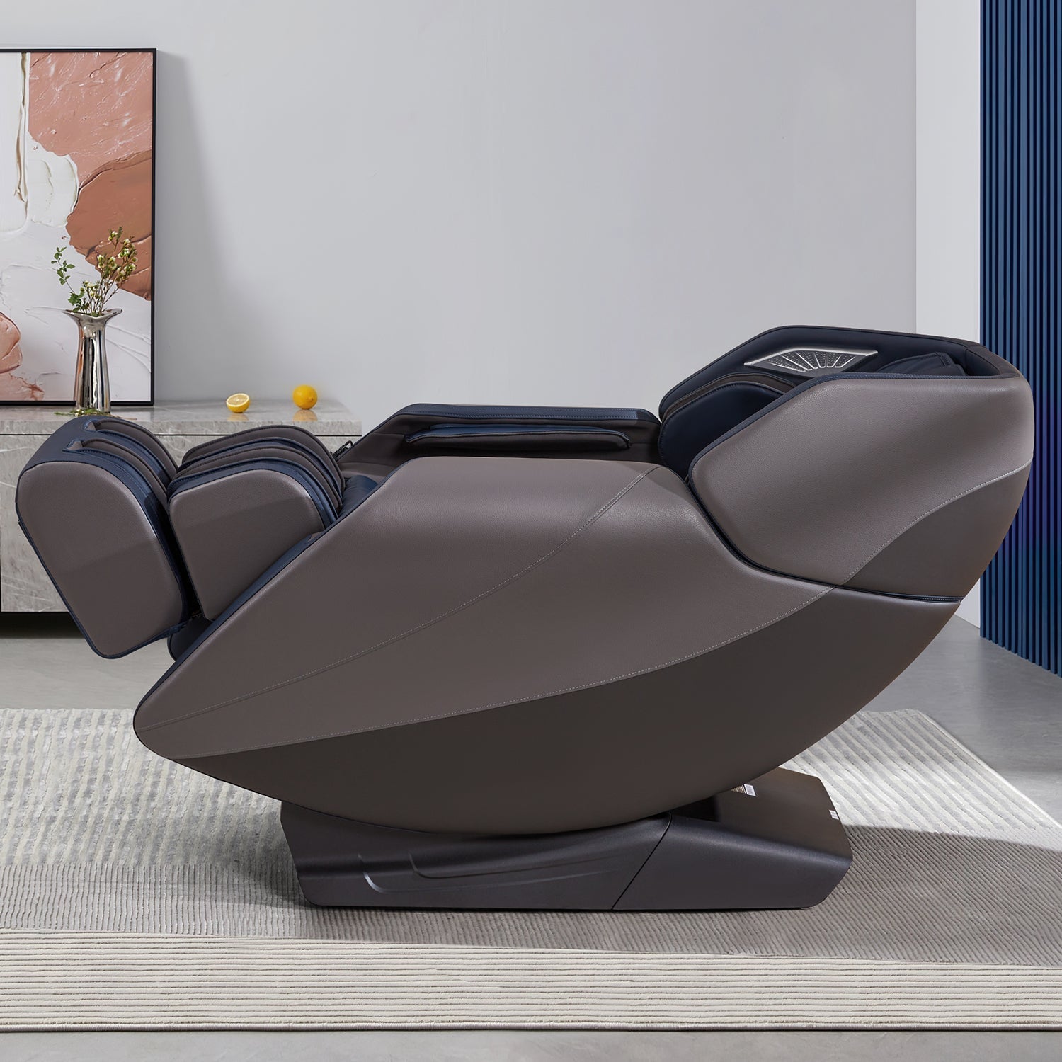 Homrest Recliner Massage Chair with Full Body Massage Function – Grey