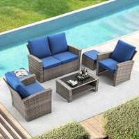 #3 6pcs - Blue