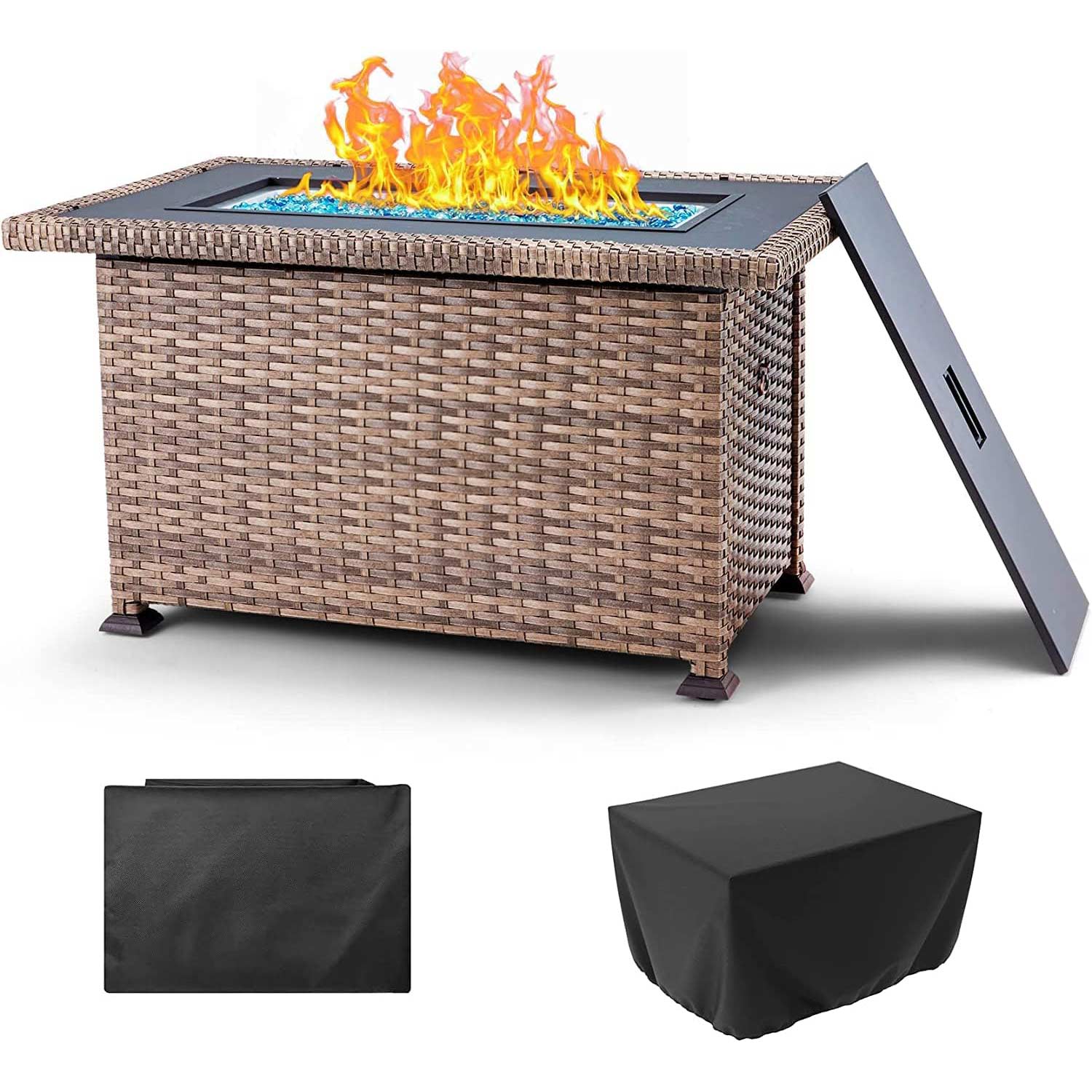gas-backyard-fire-pit​