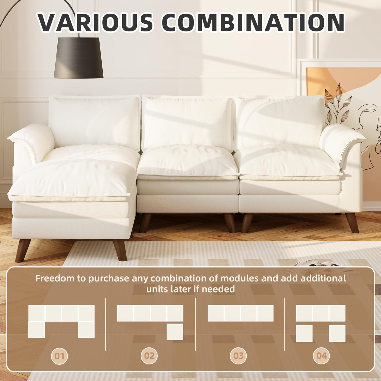 Freedom to purchase any combination of modules and add additional units later if needed.