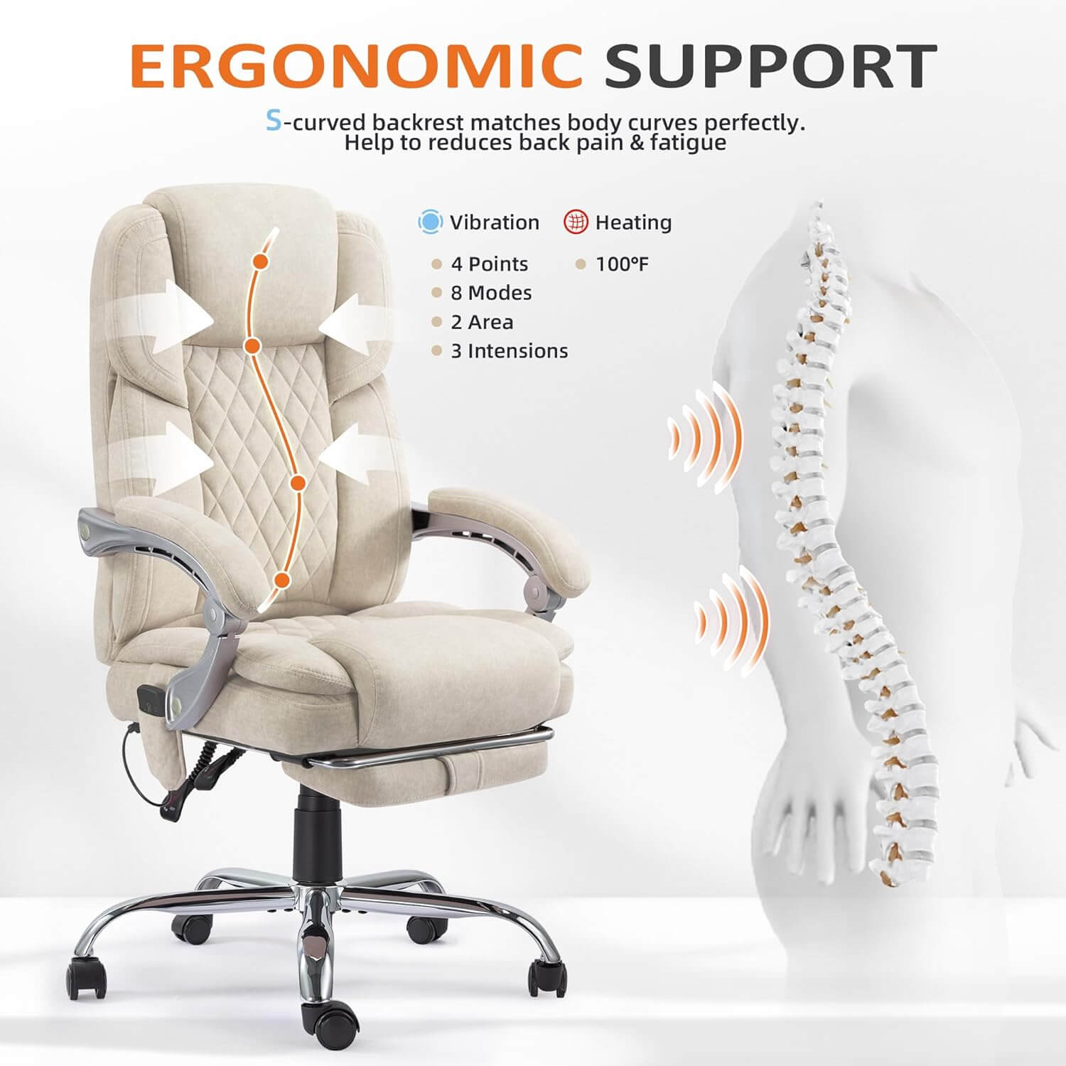 white-high-back-chair