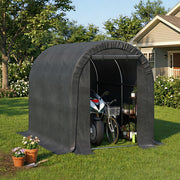 HOMREST 6.3 ft. W x 8 ft. D Portable Tool Shed , Storage Tent