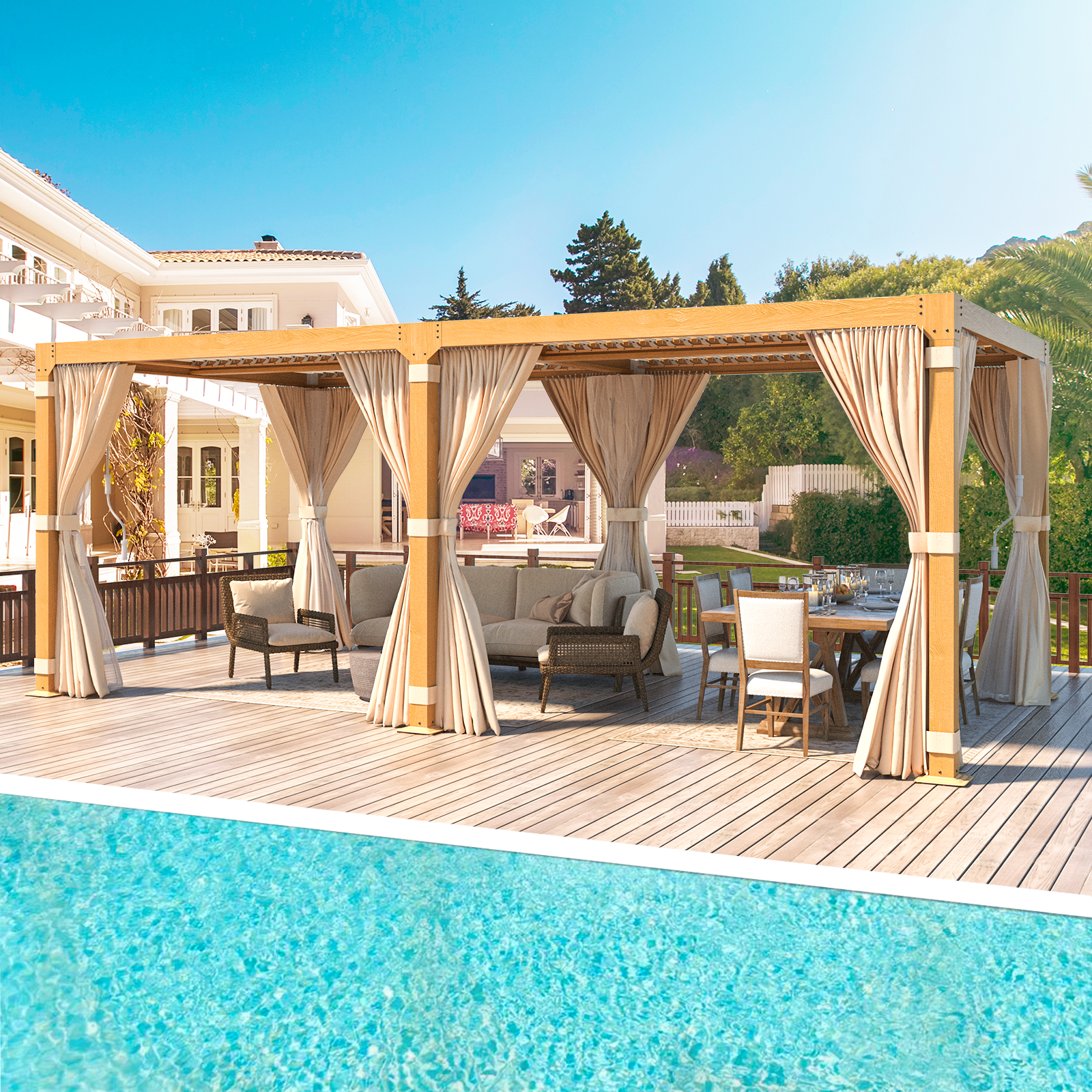 10x20 pergola