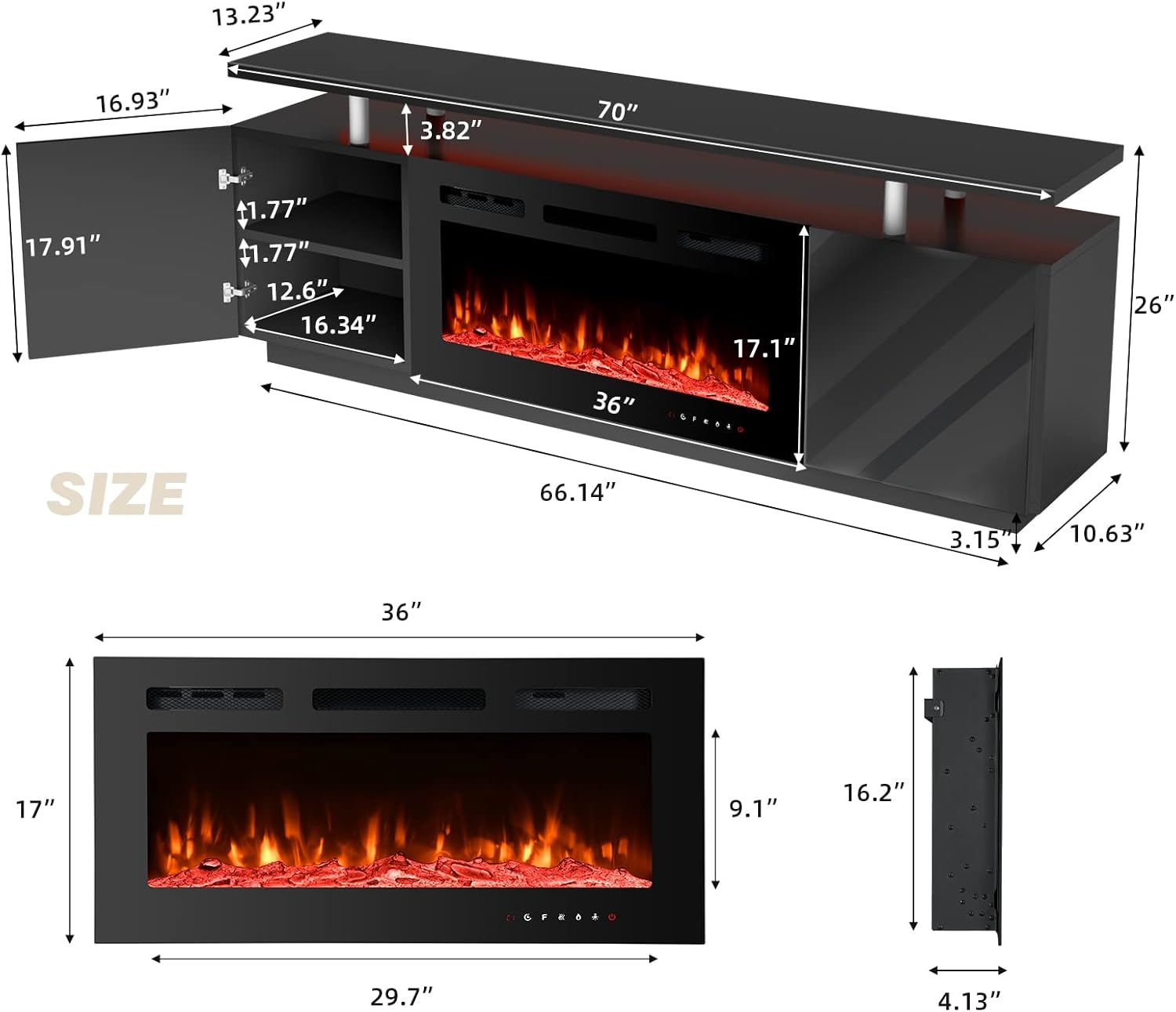 tv-entertainment-center-with-fireplace