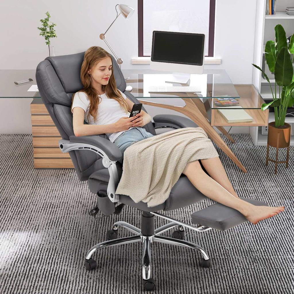 Thicker headrests and raised seatbacks give you unprecedented comfort and support. | Homrest office chairs