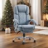 Executive Office Chair, Ergonomic Desk Chair Big and Tall Massage and Heated, Airy Blue