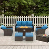 HomrestI 7 Pcs Patio Furniture Set w/ 44