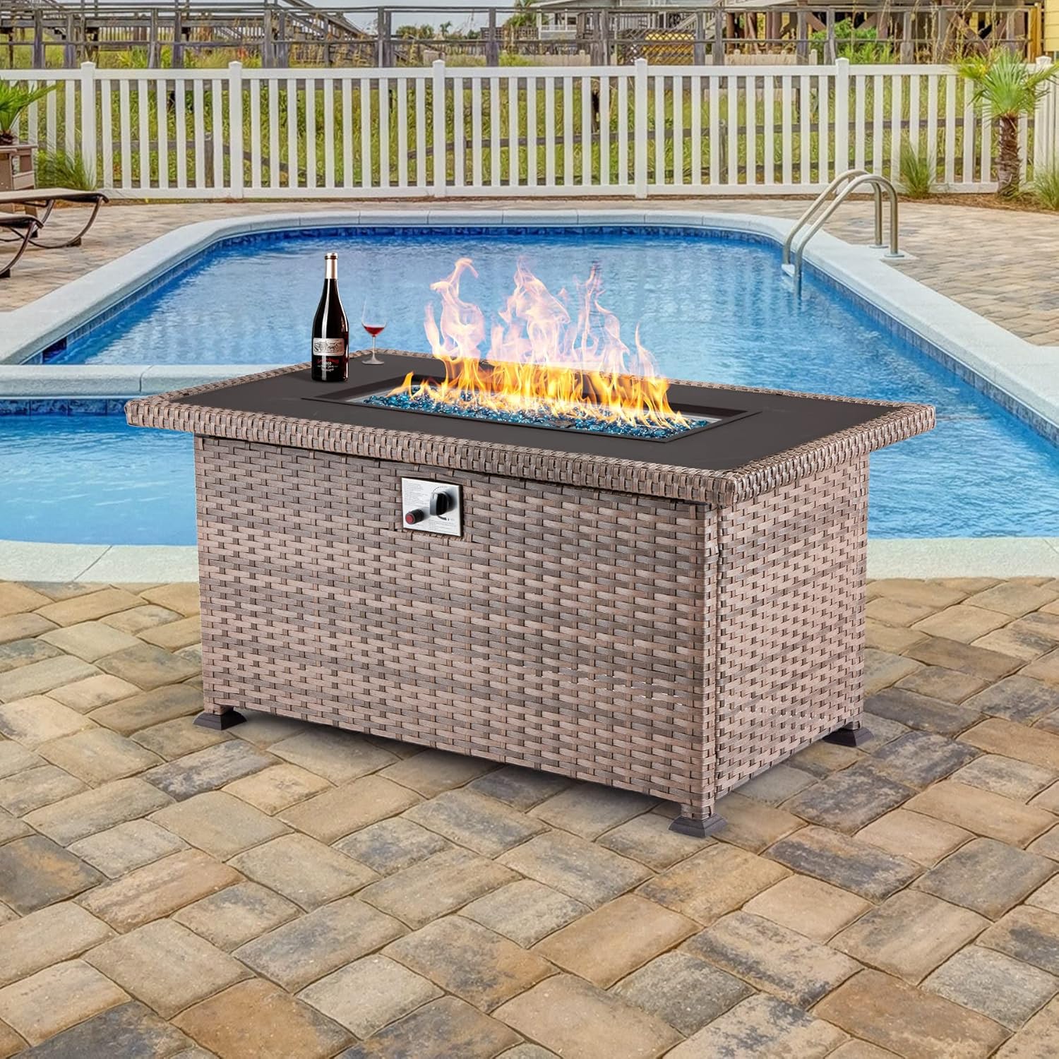 gas-backyard-fire-pit​