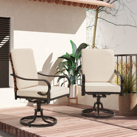 Faux Leather Wicker Beige