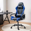 HOMREST Gaming Chair, Ergonomic Computer Gamer Chair with Massage Lumbar Support & Rocking High Back, Height Adjustable, Blue