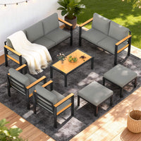 7 PCS-Gray<br/>9 person