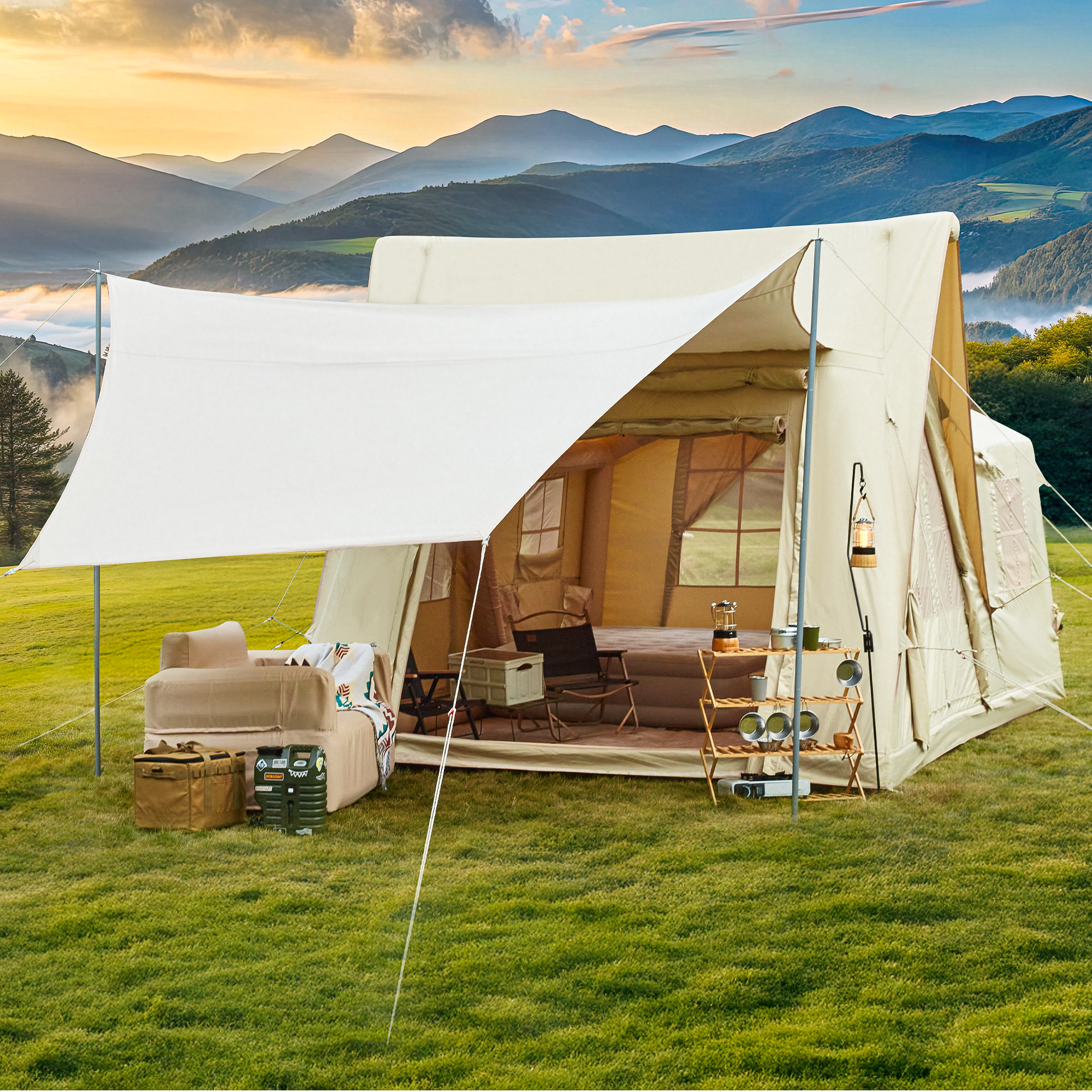 huge-camping-tent