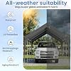 HOMREST 12x20 grey heavy duty carport product image 5