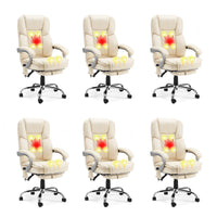 6 Point White – 6pcs