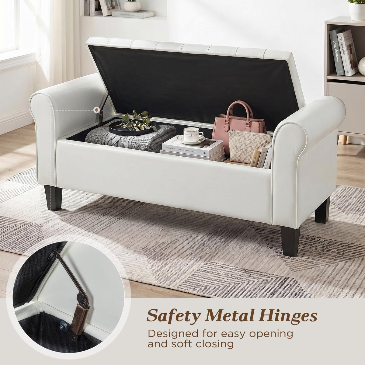 HOMREST 55 storage ottoman bench gallery