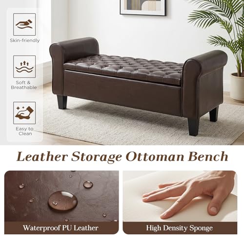 HOMREST 55 storage ottoman bench gallery