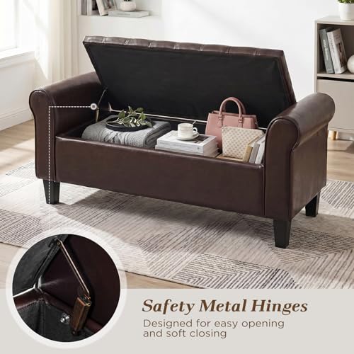 HOMREST 55 storage ottoman bench gallery