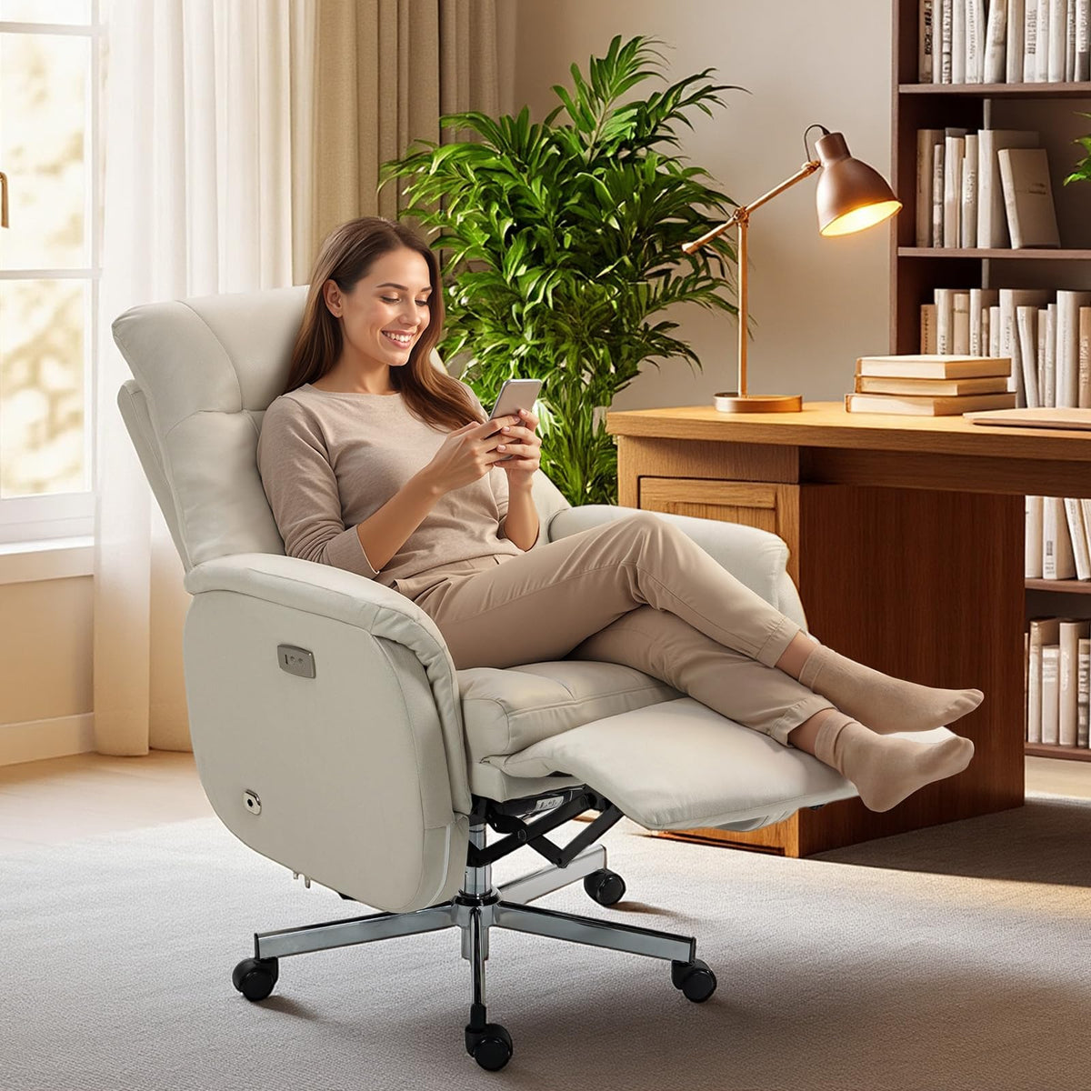 HOMREST electric office chair with gallery