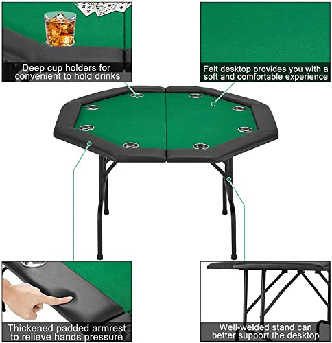 HOMREST octagon poker table foldable gallery