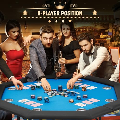HOMREST octagon poker table foldable gallery