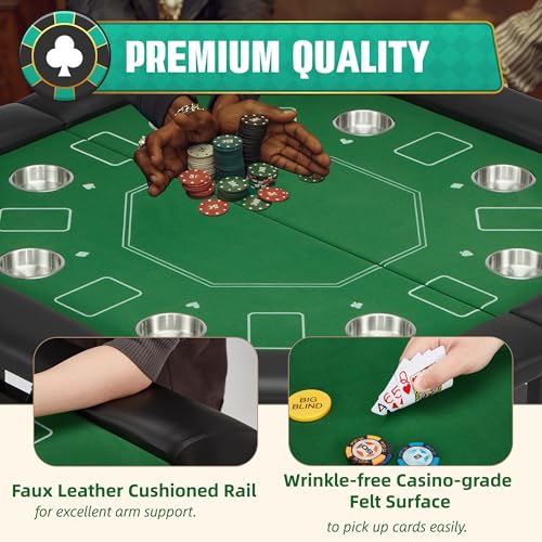 HOMREST 8 player poker table gallery