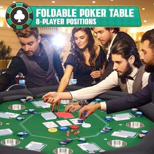 HOMREST 8 player poker table gallery