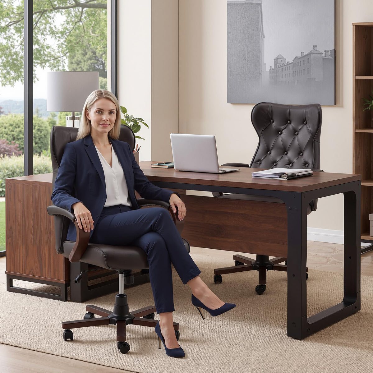 HOMREST executive office chair vintage gallery