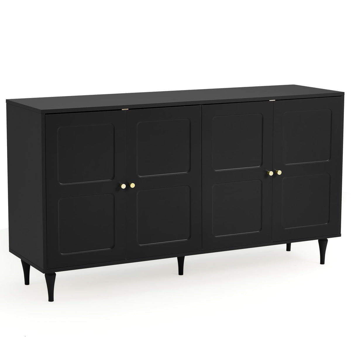 HOMREST fluted storage cabinet with main