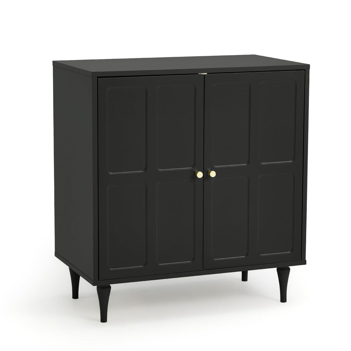HOMREST fluted storage cabinet with main