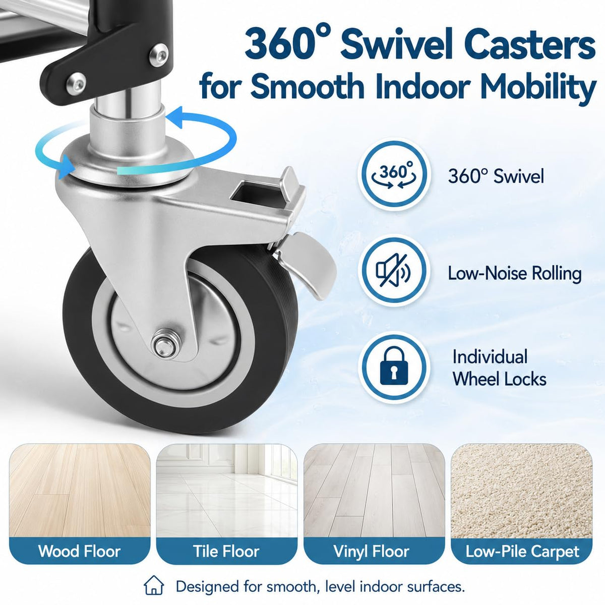 HOMREST rolling shower wheelchair - view 8