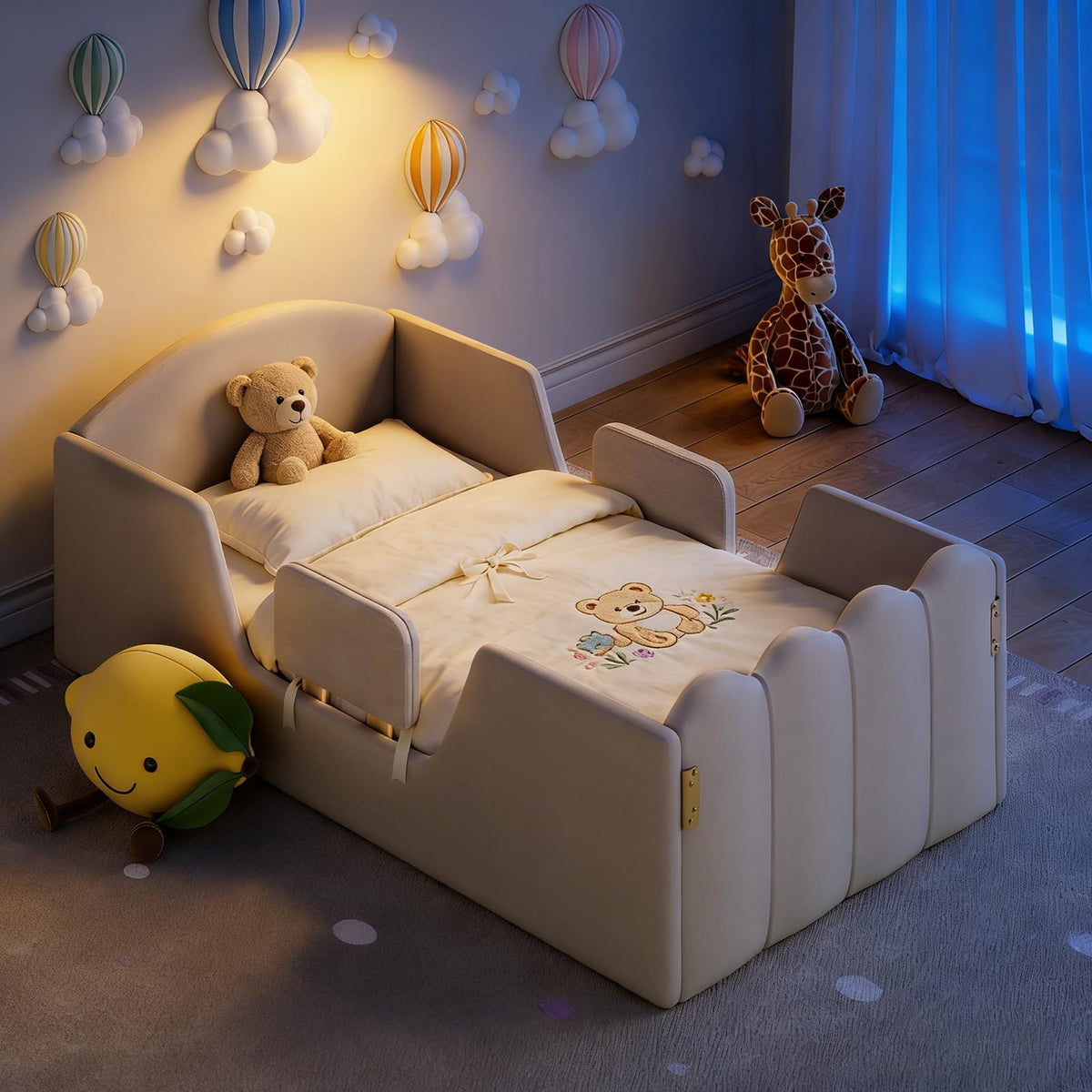 HOMREST toddler bed reinforced 10 gallery