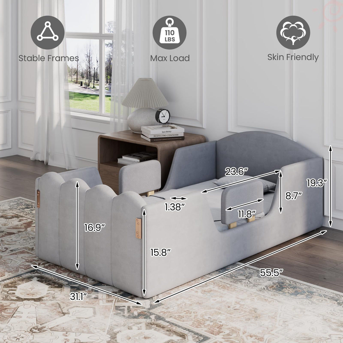 HOMREST toddler bed reinforced 10 gallery