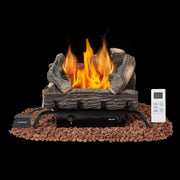HOMREST 20 inch propane fireplace logs product image 1