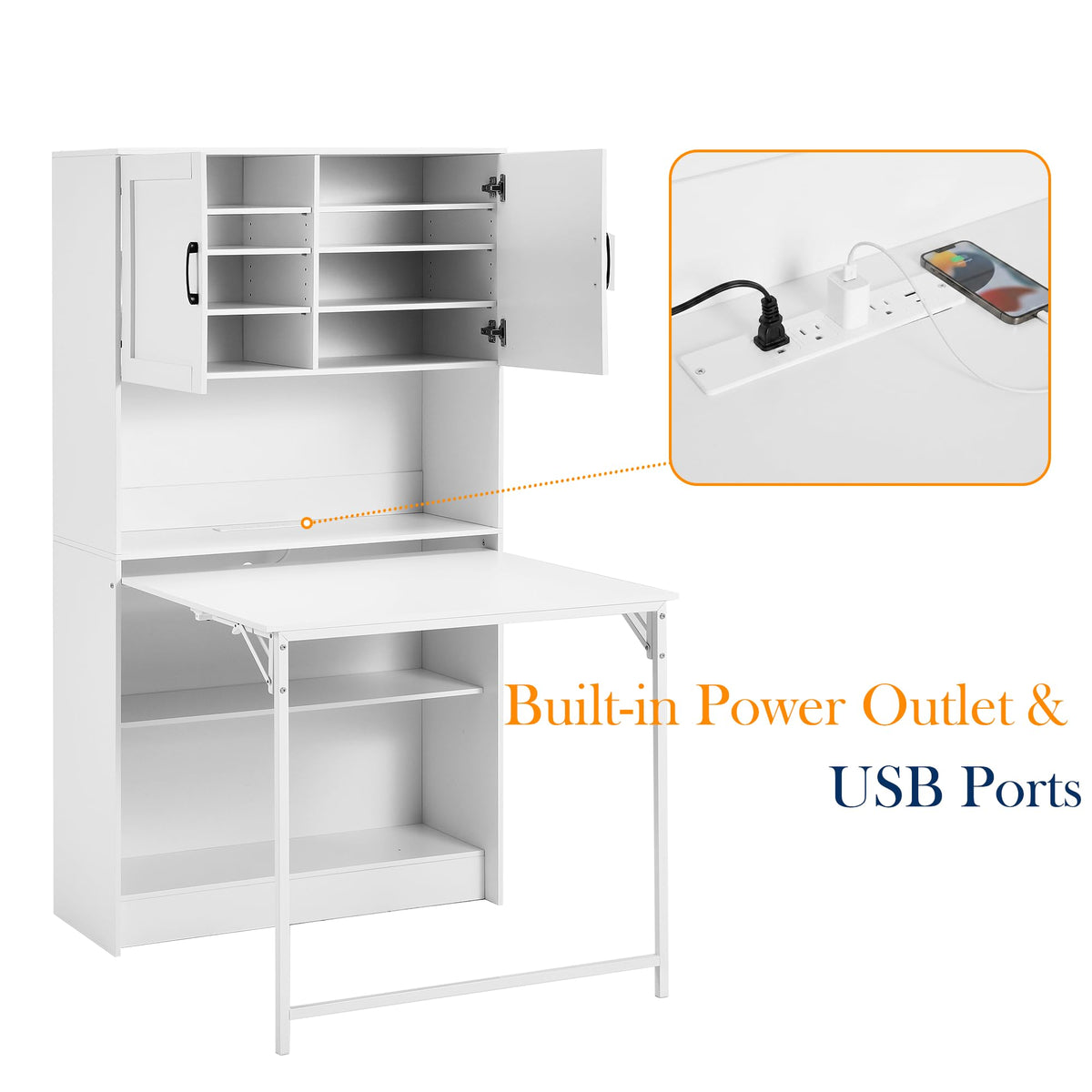 HOMREST foldable sewing craft table gallery