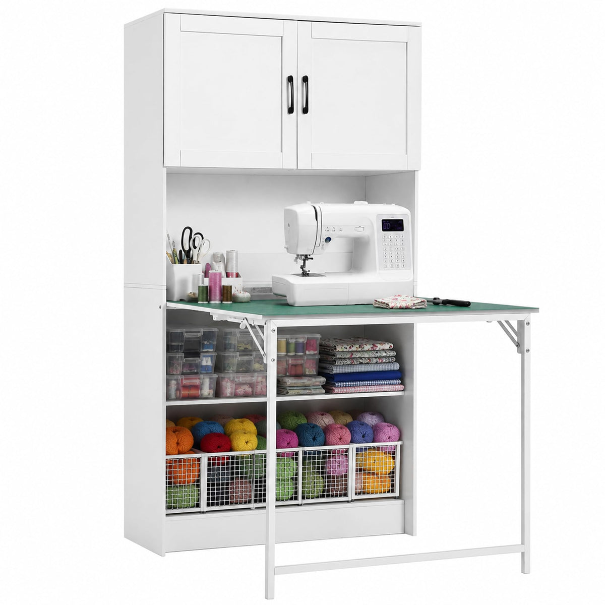 HOMREST foldable sewing craft table gallery