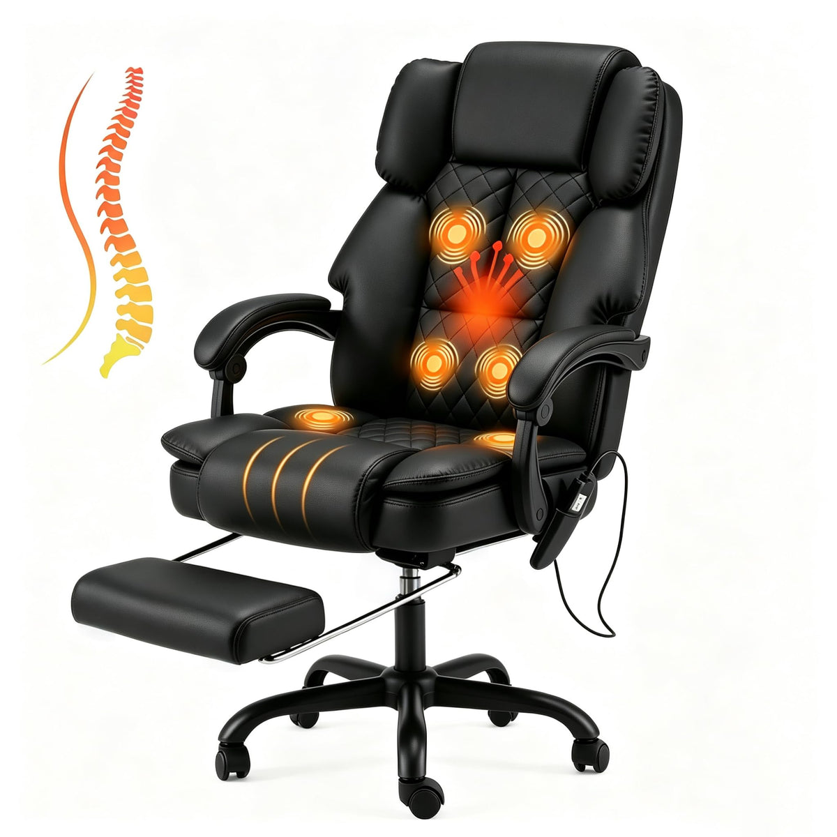 HOMREST vibration massage heated office main