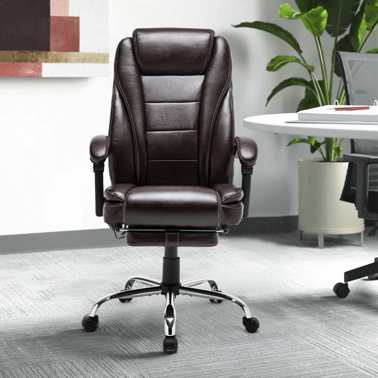 executive-brown-leather-office-chair​