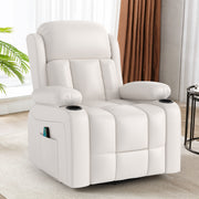 White massage recliner product image 7