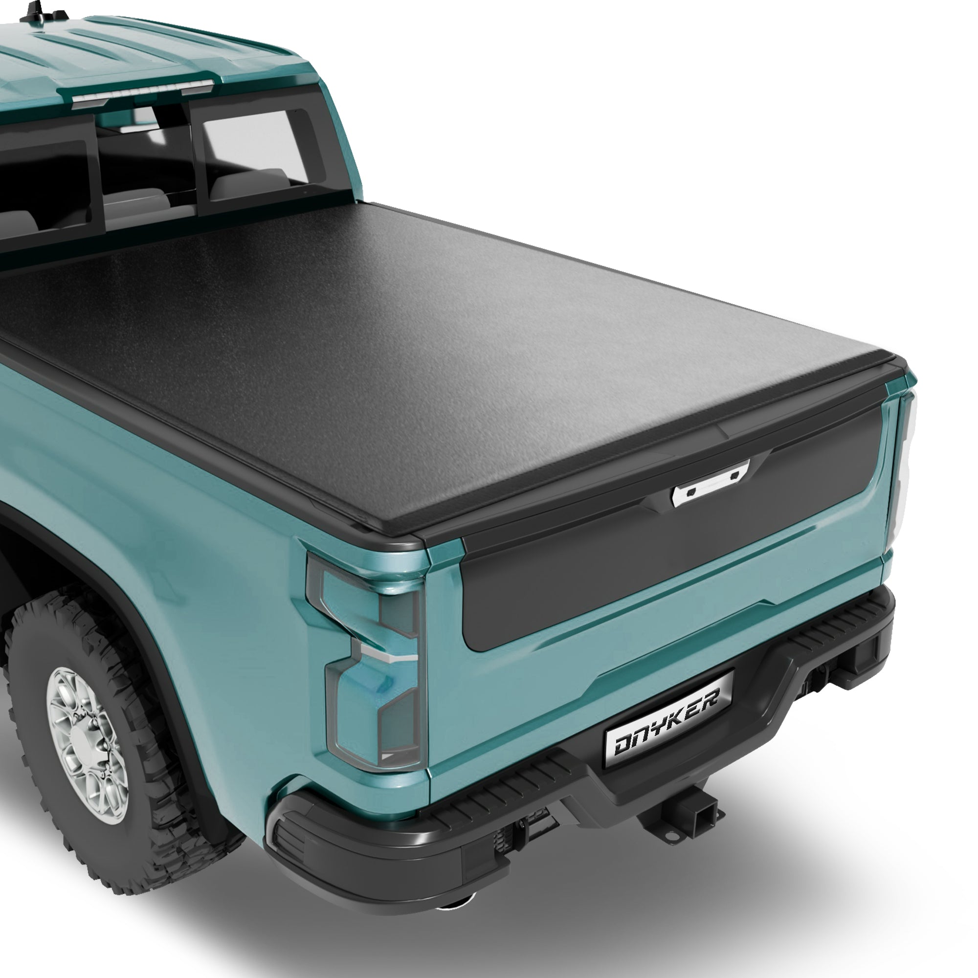 HOMREST Soft Roll Up Truck Bed Tonneau Cover Compatible with Chevy Silverado GMC Sierra 1500 New Body Style 2019-2026,Fits 5.8 ft Bed