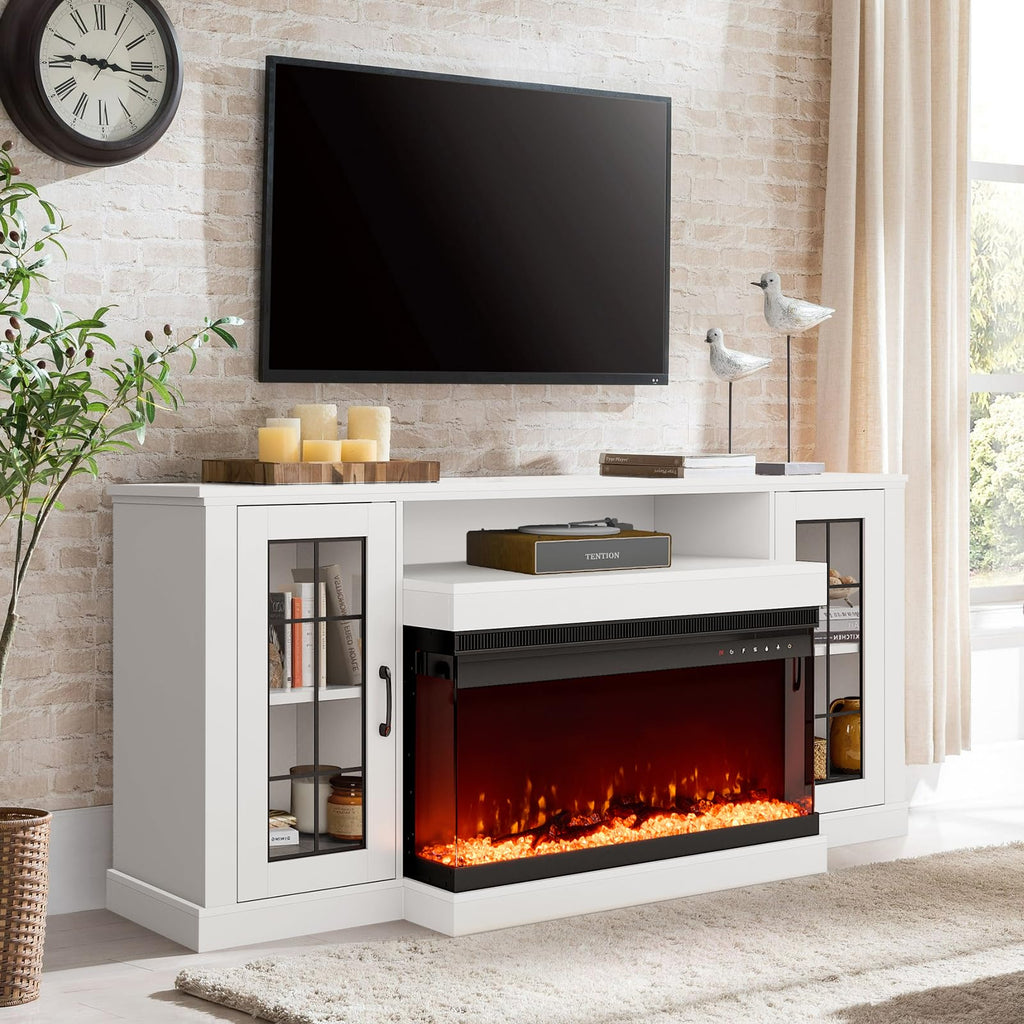 glass-fireplace-tv-stand