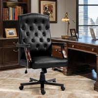 Wingback Chair Black