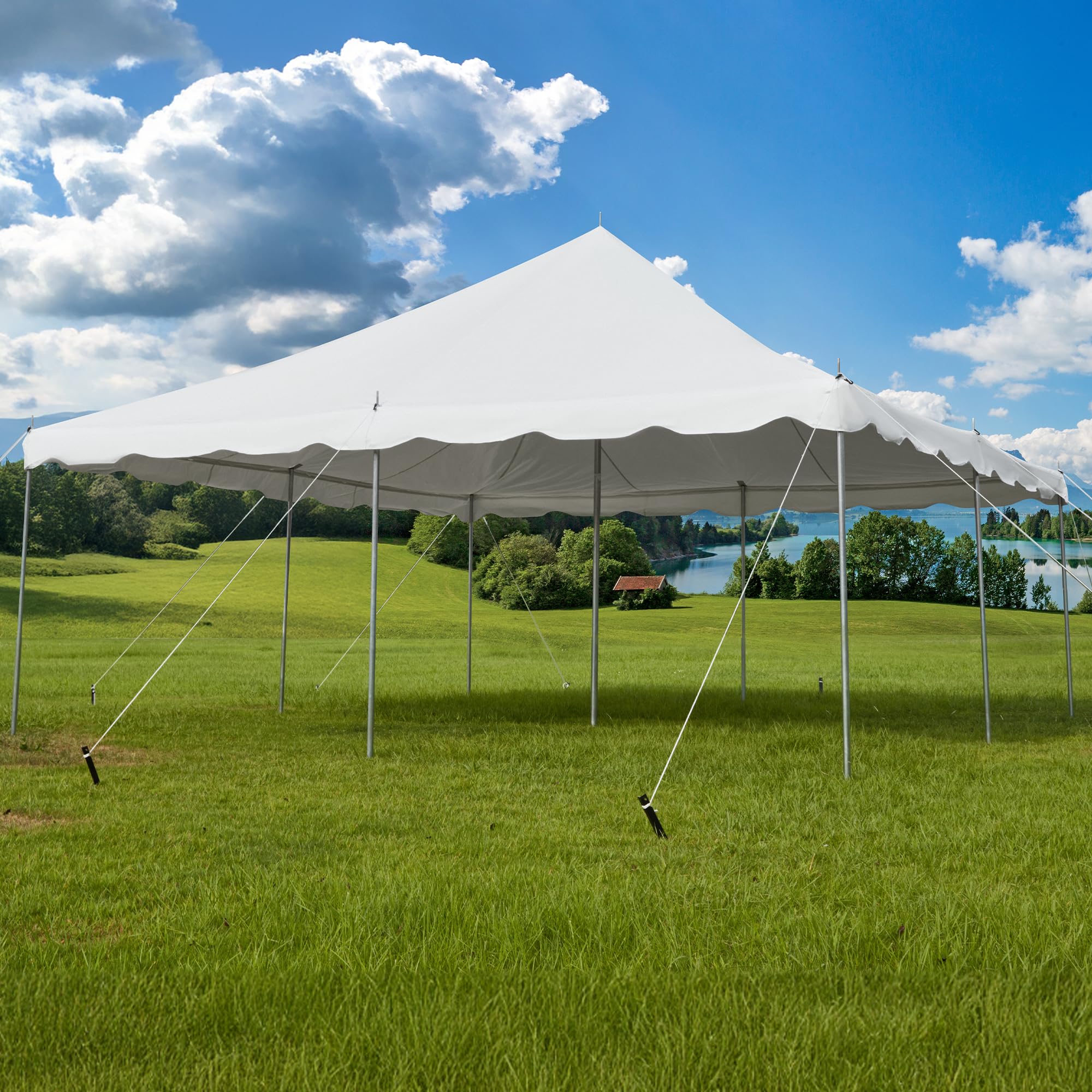 HOMREST 20x20 Canopy Pole Tent