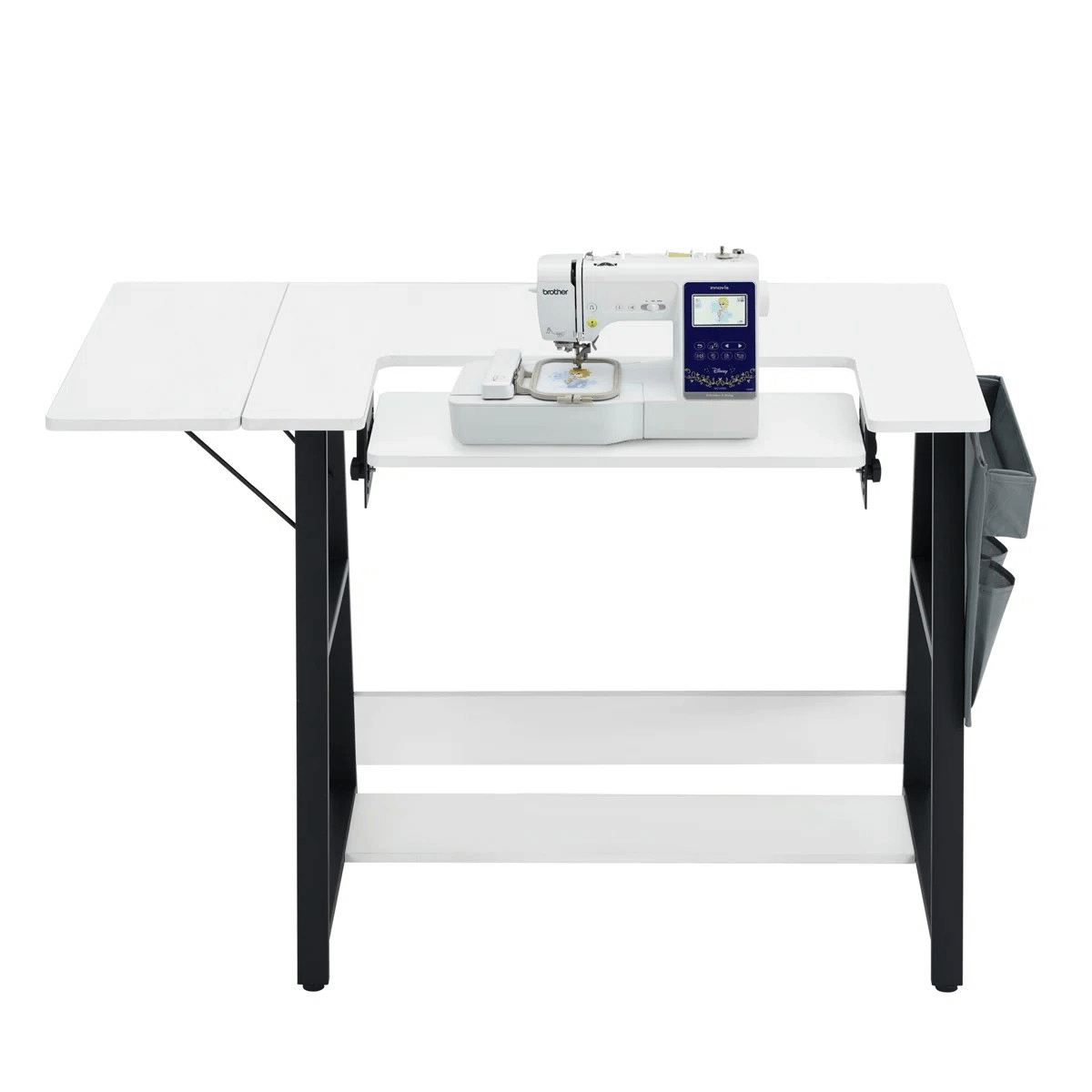 HOMREST 45.5" X 23.6" Sewing Table With Sewing Machine Platform