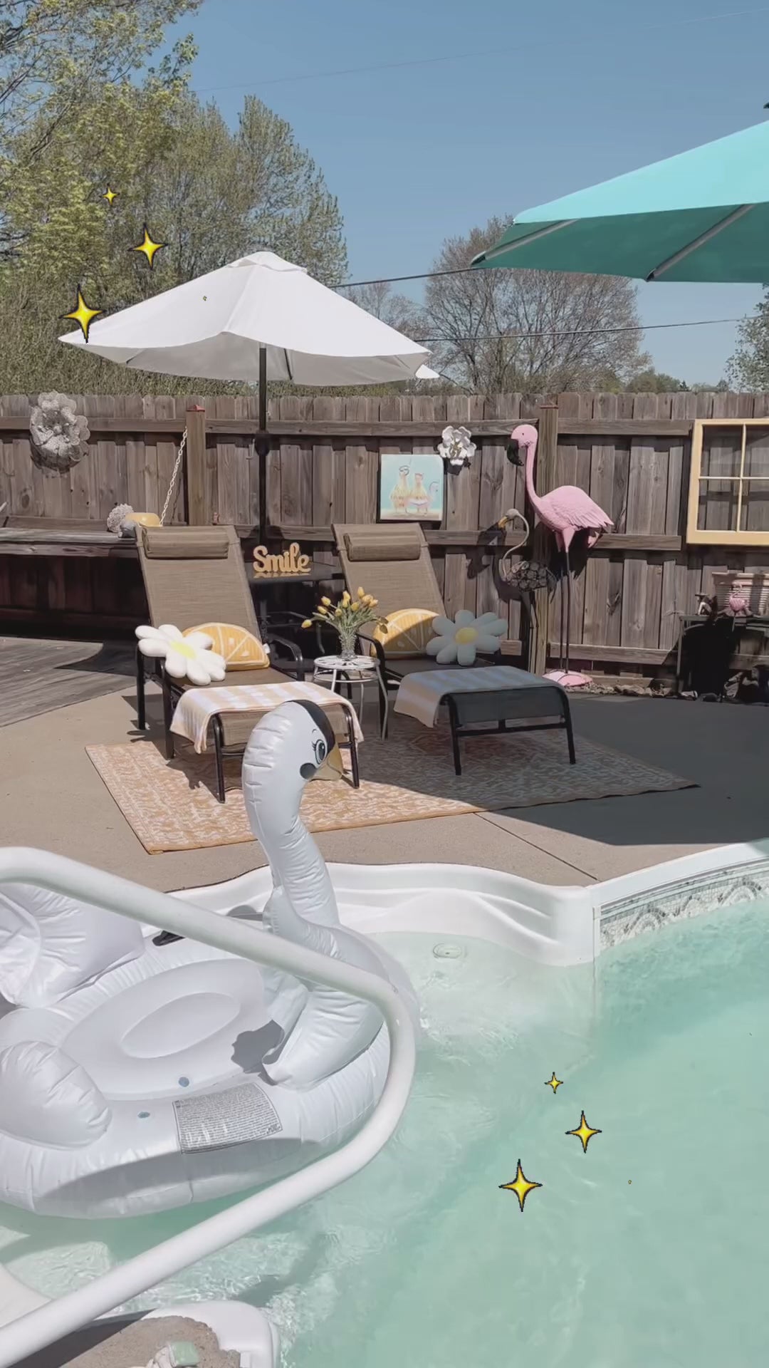 Load video: HOMREST Set of 2 Chaise Lounges Patio, Outdoor Lounge Chairs with Adjustable Backrest, All-Weather Textilene