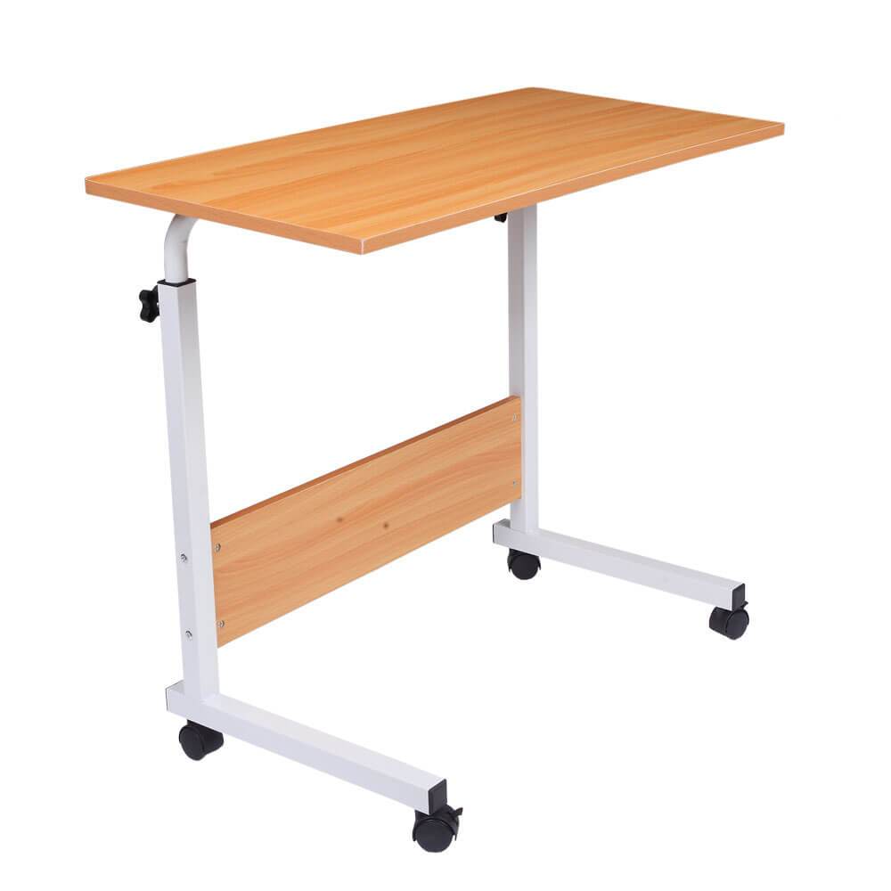 Portable Computer Desk Laptop Table Brown L
